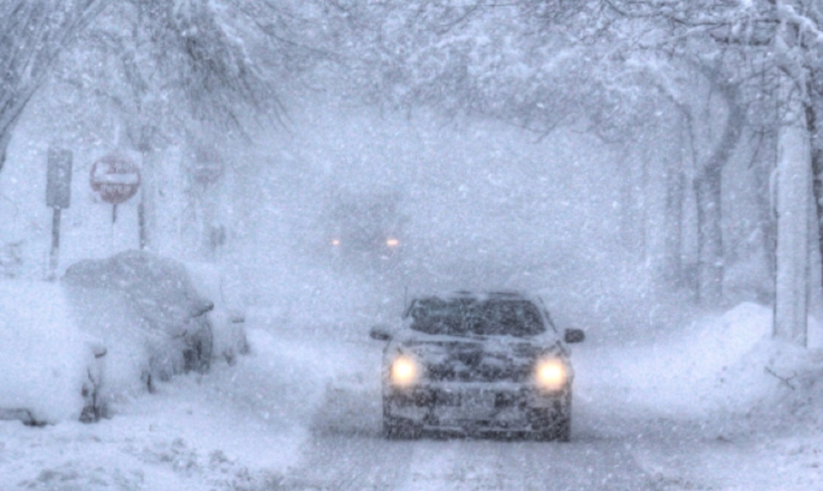 Les photos de la tempte de neige qui a balay le Canada hier sont poustouflantes ! 