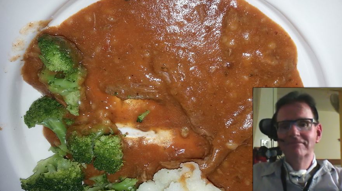 Un rsident de CHSLD partage une photo de son souper, c'est tout sauf apptissant!