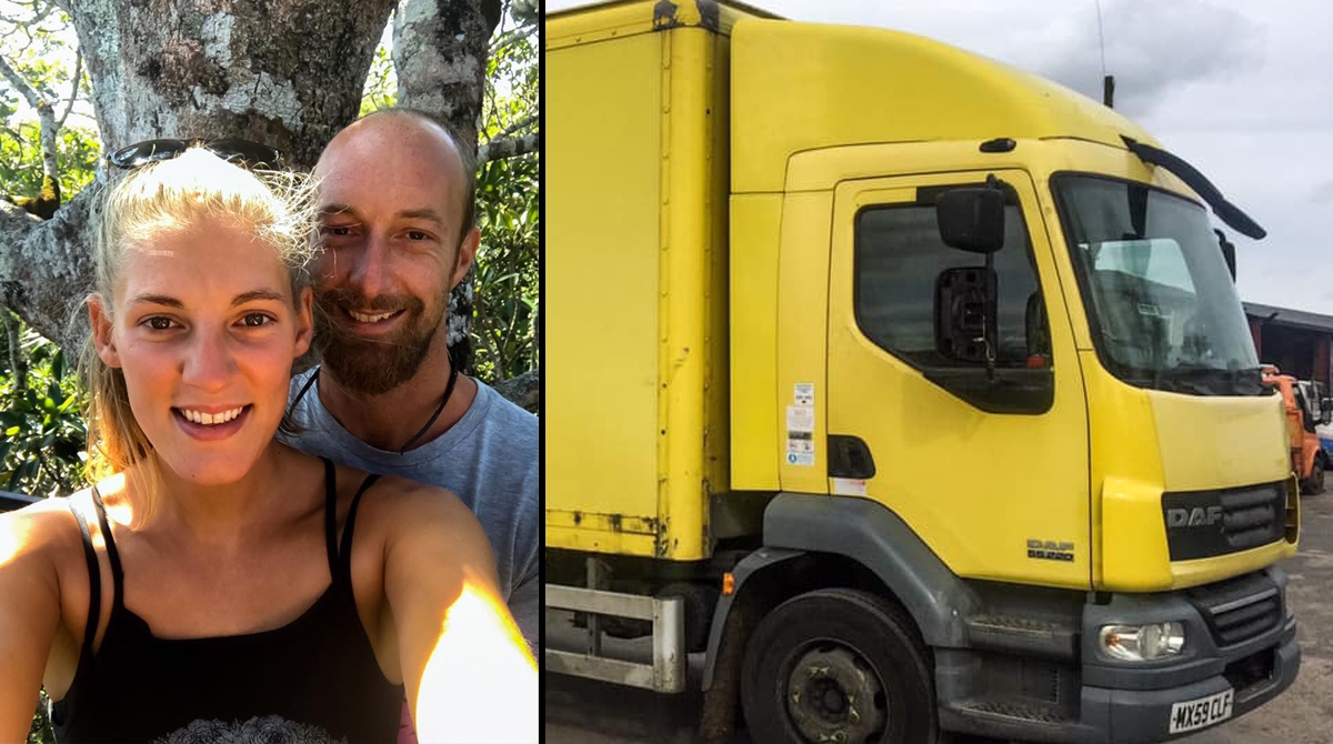 Un couple transforme un vieux camion en vritable maison de luxe