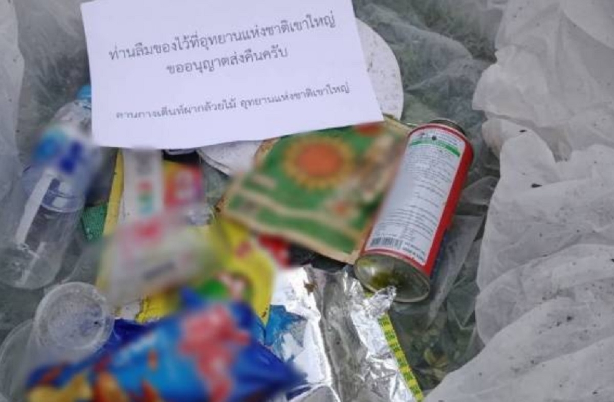 Un parc national thaïlandais retrace les déchets pour les retourner aux touristes