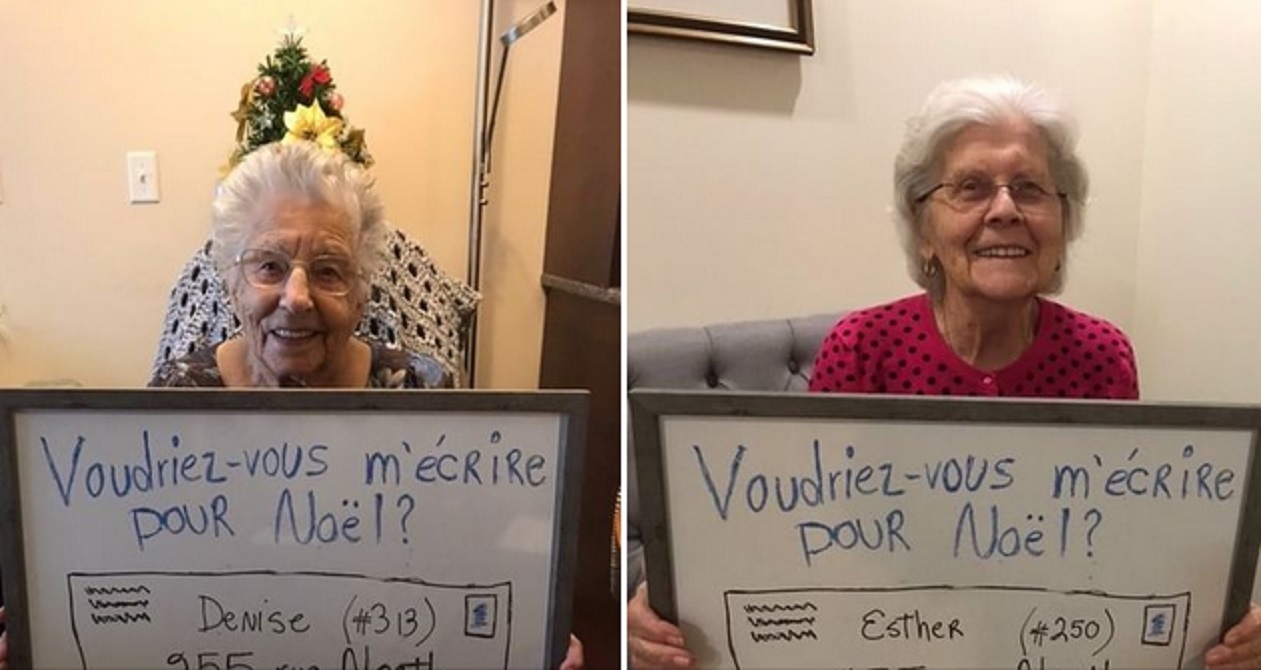 L'initiative d'une résidence pour personnes âgées pour tromper la solitude des nos ainés à Noël met le feu au Web